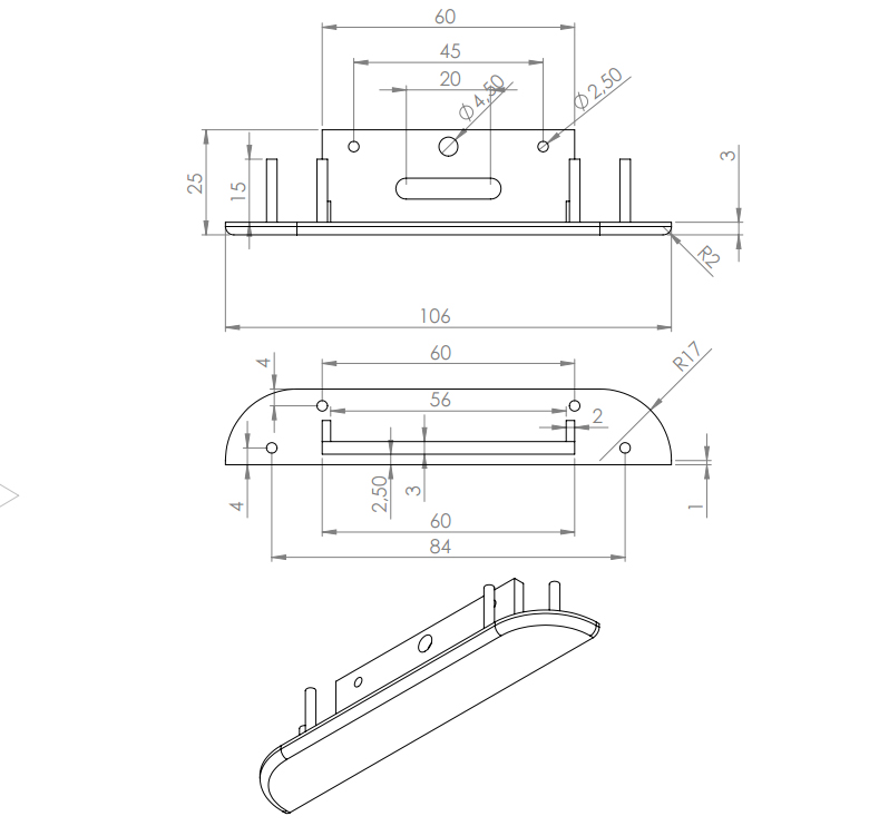 We would like to know the possibility of making the metal part with MIM method