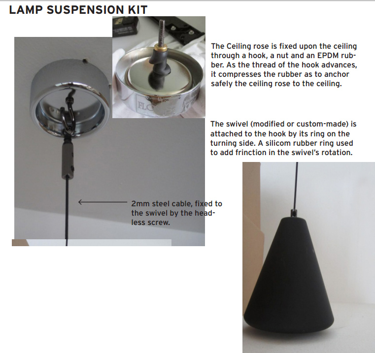 Looking for a Supplier for The Mechanical Components of One of Our Lamp Kit